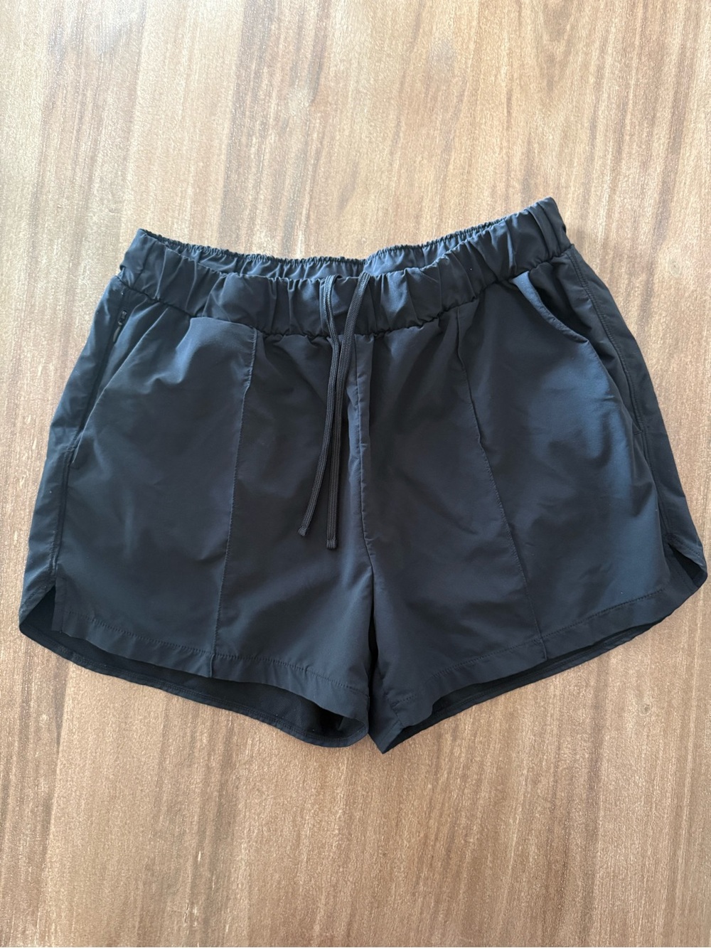 Zella Black Athletic Drawstring Shorts